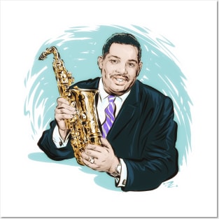 Cannonball Adderley - An illustration by Paul Cemmick Posters and Art